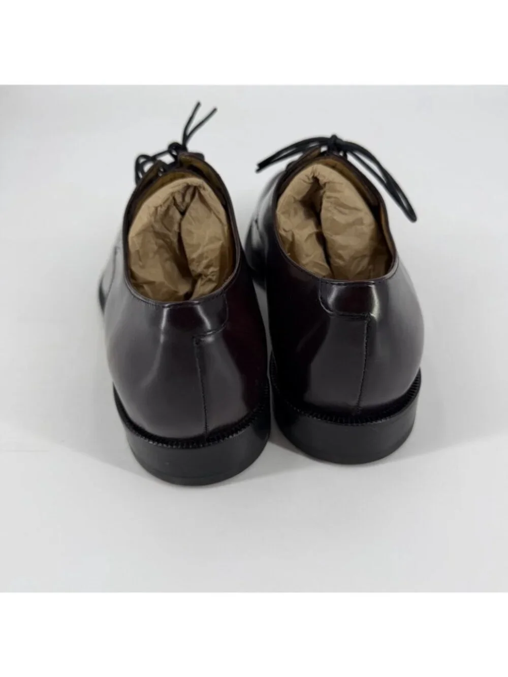 Men's Cole Haan  Air Carter Split-Toe Derby Shoes Mahogany Leather 10.5M